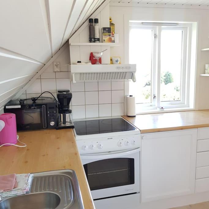 Apartamento Lys Og Lettstelt Leilighet Med Utsikt Over Byen Sandefjord Exterior foto